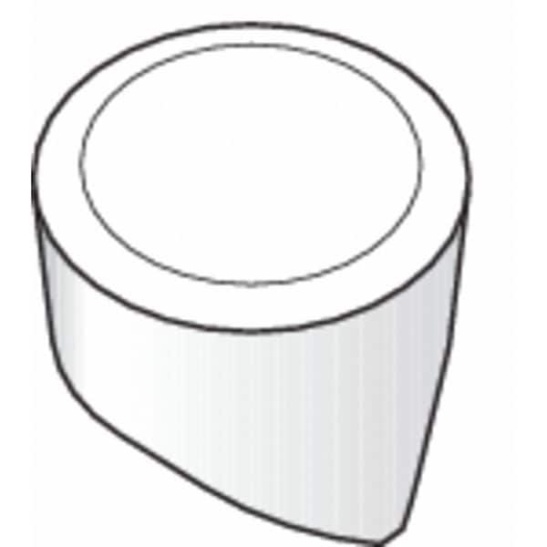 Turning Insert, Round, 0.375 in, RCGV, Ceramic
