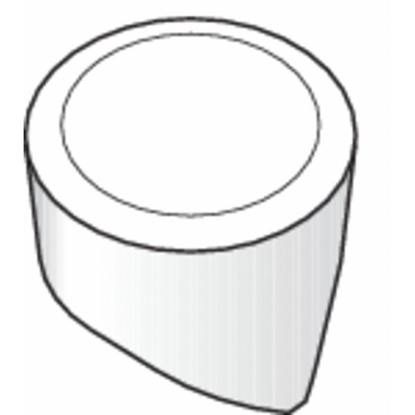 Turning Insert, Round, 0.5 in, RCGV, Ceramic