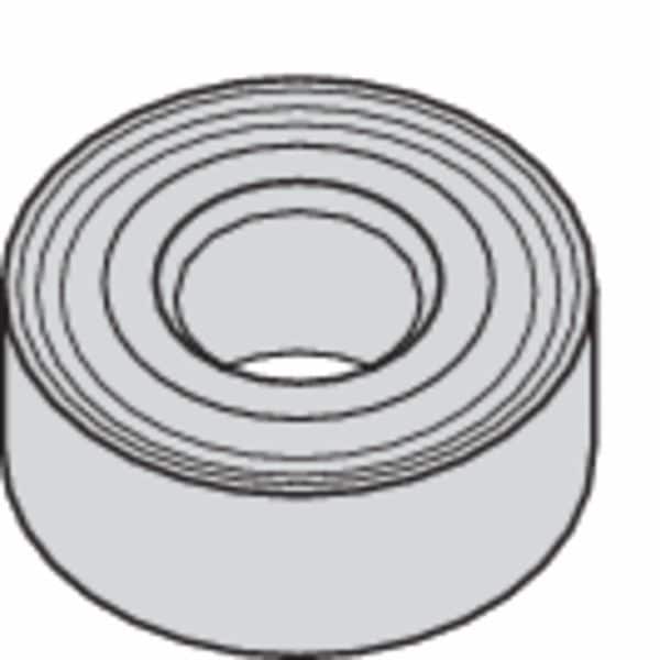 Turning Insert, Round, 0.5 in, RNMG, Carbide