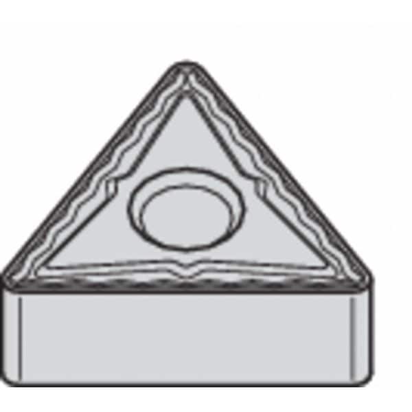 Triangle Turning Insert, Triangle, 3/8 in, TNMG, 0.0312 in, Carbide
