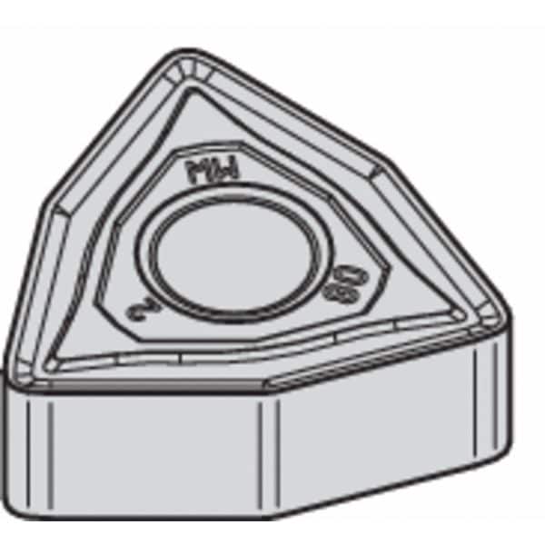 Turning Insert, Trigon, 1/2 in, WNMG, 1/32 in, Carbide