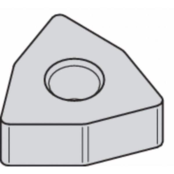 Turning Insert, Trigon, 3/8 in, WNMA, 3/64 in, Carbide