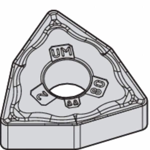 Turning Insert, Trigon, 1/2 in, WNMG, 1/32 in, Carbide