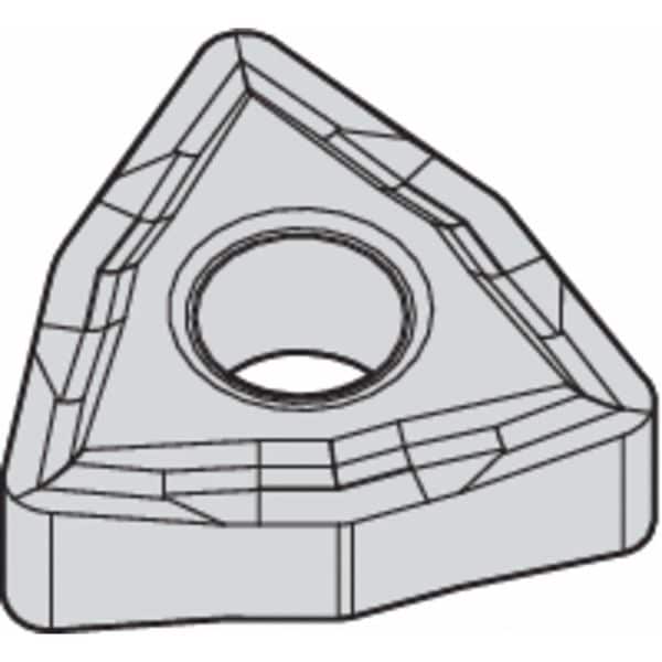 Turning Insert, Trigon, 1/2 in, WNMP, 1/32 in, Carbide