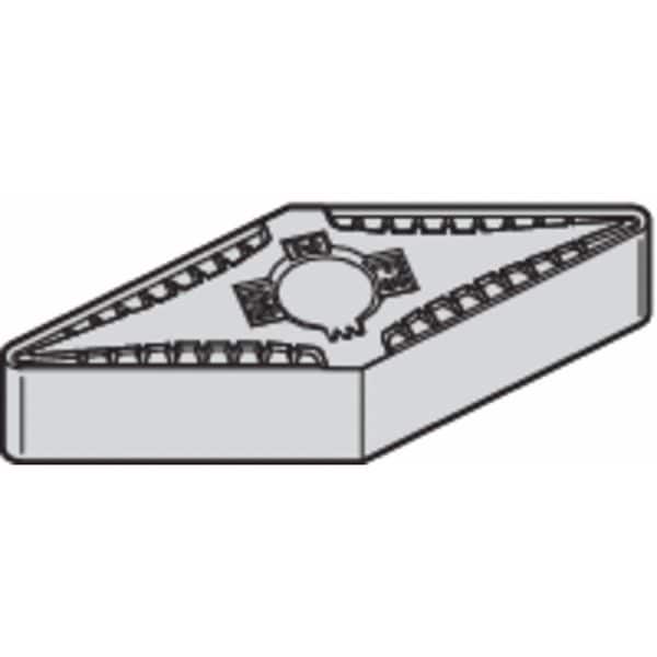 Diamond Turning Insert, Diamond, 3/8 in, VNGG, 35  Degrees, 0.0080 in, Carbide