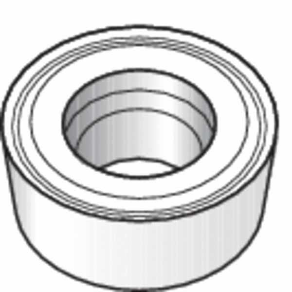 Turning Insert, Round, 0.9844 in, RCMX, Carbide