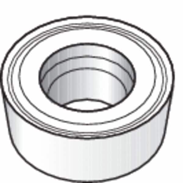 Turning Insert, Round, 0.9844 in, RCMX, Carbide