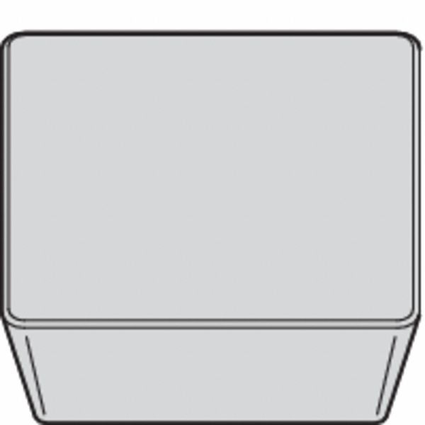 Square Turning Insert, Square, 1 in, SPU8, 5/64 in, Carbide