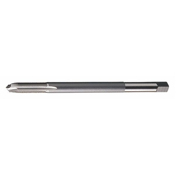 Spiral Point Tap, #10-24, Plug, UNC, 2 Flutes, Bright
