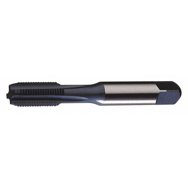 Straight Flute Tap , M6-1.00 , Semi-Bottoming , 4 Flutes, Metric