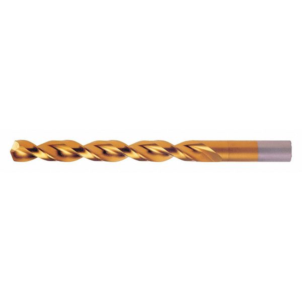Q-Cobaltâ¢ 135Â° Wide Land Parabolic Jobber Lngth Drill Cleveland 2075-TN TiN HSS-CO 8%-M42 RHS/RHC #7
