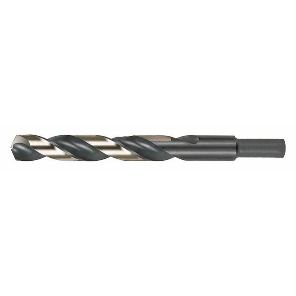 135Â° Heavy-Duty Jobber Length Drill Cle-Line 1879 Black & Gold HSS RHS/RHC 1/2
