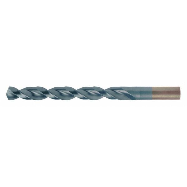 Q-Cobaltâ¢ 135Â° Wide Land Parabolic Jobber Length Drill Cleveland 2075-TC TiCN HSS-CO 8% RHS/RHC #21