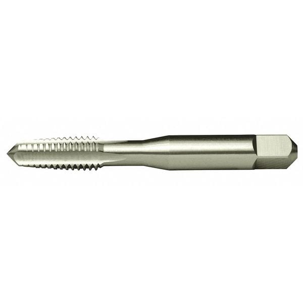 Straight Flute Hand Tap , #2-56 , Plug , 3 Flutes, UNC