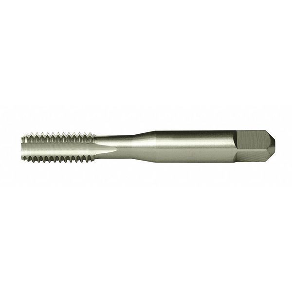 Straight Flute Hand Tap, #8-32, Bottoming, UNC, 2 Flutes