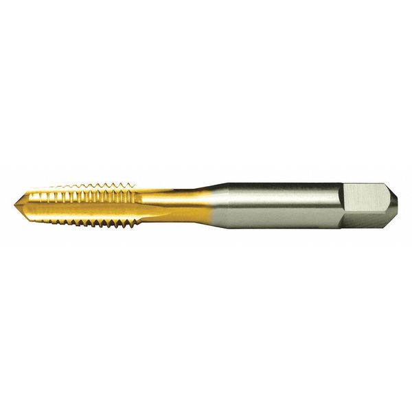 Straight Flute Hand Tap , #10-32 , Taper , 4 Flutes, UNF