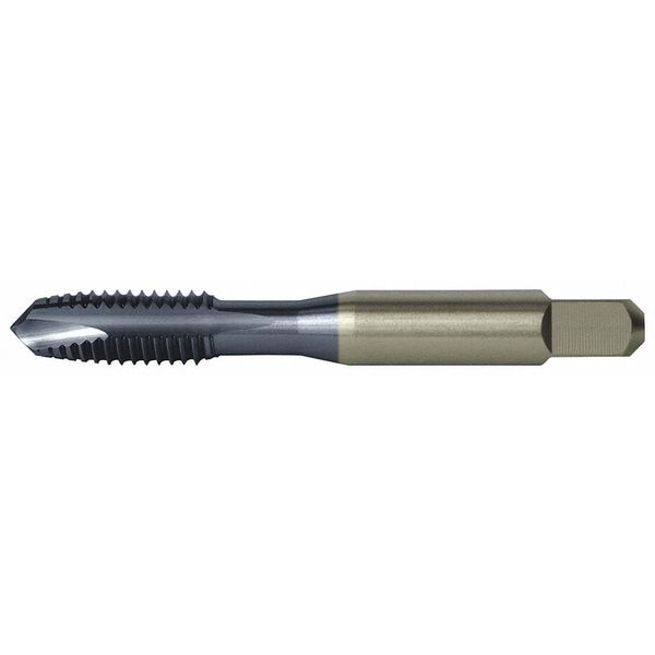 Spiral Point Tap, M6-1, Plug, Metric, 2 Flutes, TiCN