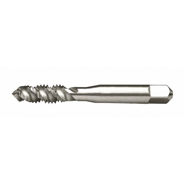 Spiral Flute Tap, M4-0.70, Plug, Metric, 3 Flutes, Bright