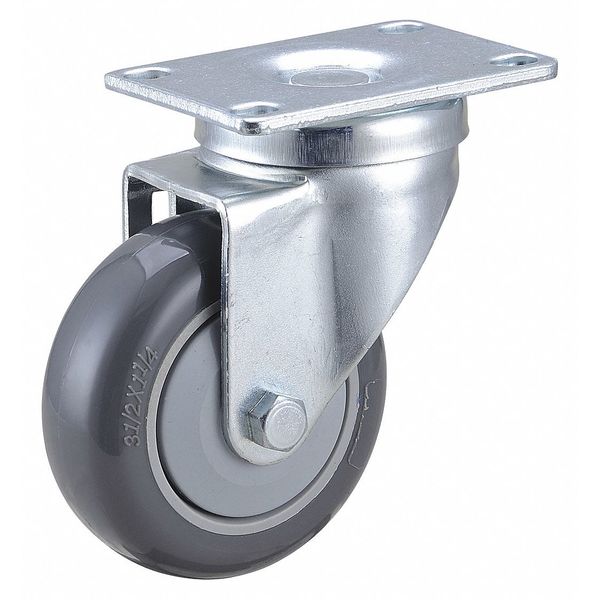 Plate Caster, 3-1/2