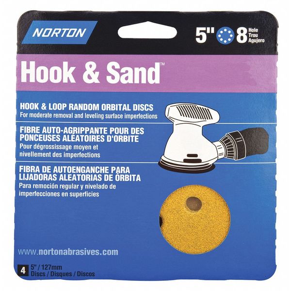 Hook-and-Loop Sanding Disc, 5