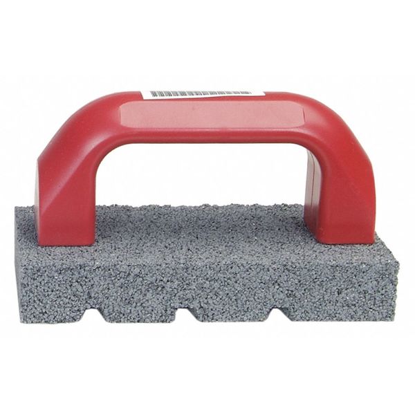 Rubbing Brick, Silicon Carbide, Black, 6