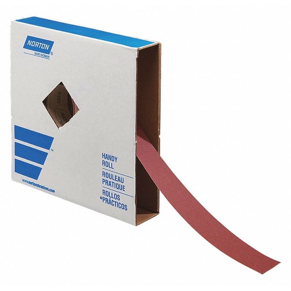 Abrasive Roll, 150 ft. L, Medium, 80 Grit