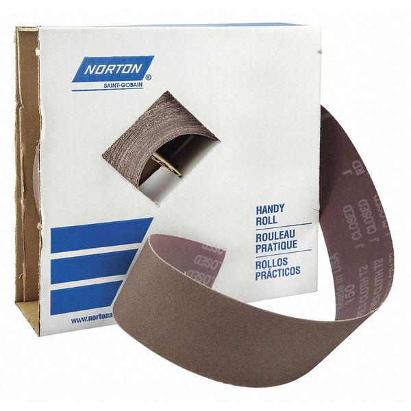 Utility Cloth Roll, 150 ft L, Coarse, Brown