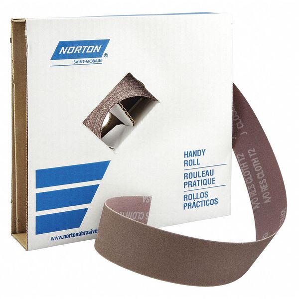 Utility Cloth Roll, 150 ft L, Coarse, Brown