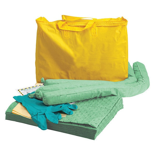 Spill Kit, Bag, Chemical, Hazmat, 5 gal.