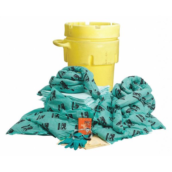 Spill Kit, Drum, Chemical/Hazmat, 75 gal.