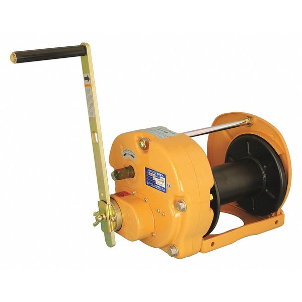 Hand Winch, 4400 lb. 1st Layer Ld Cap.