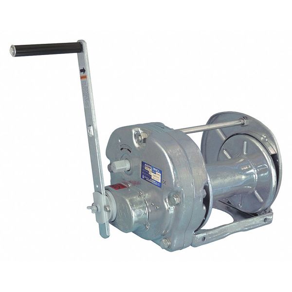 Hand Winch, 4400 lb. 1st Layer Ld Cap.
