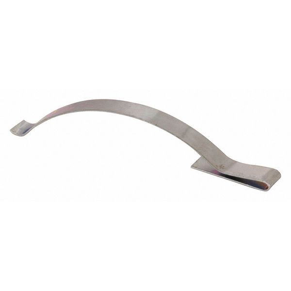 Tension Springs, Silver, Aluminum, PK4