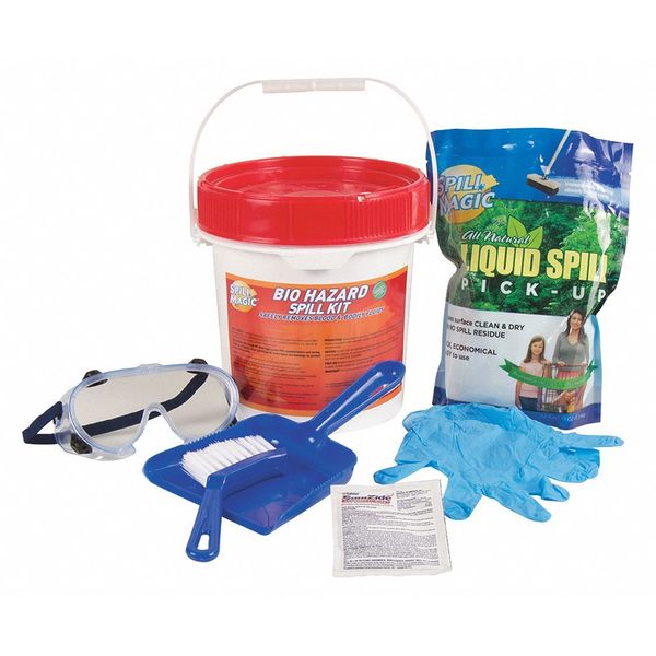 Biohazard Spill Kit, Size 1.25 gal.