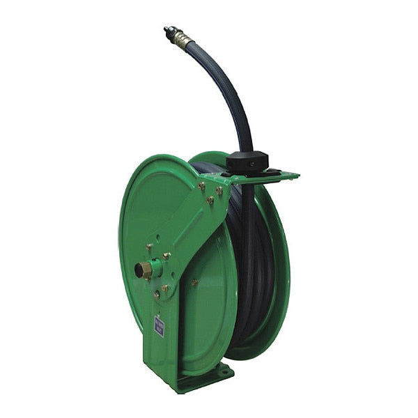 Spring Return Hose Reel, 1/2 in Hose Dia., 50 ft Length, 300 psi