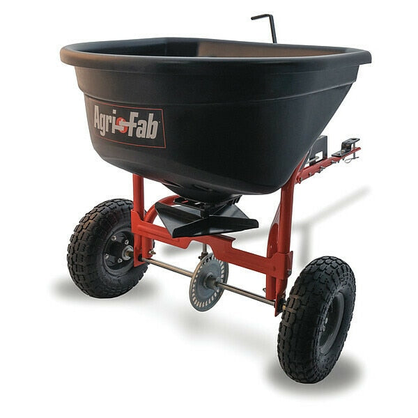 110 lb. capacity Broadcast Tow behind Spreader