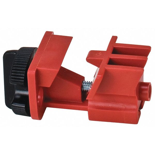 Circuit Breaker Lockout, Red, 1-1/16