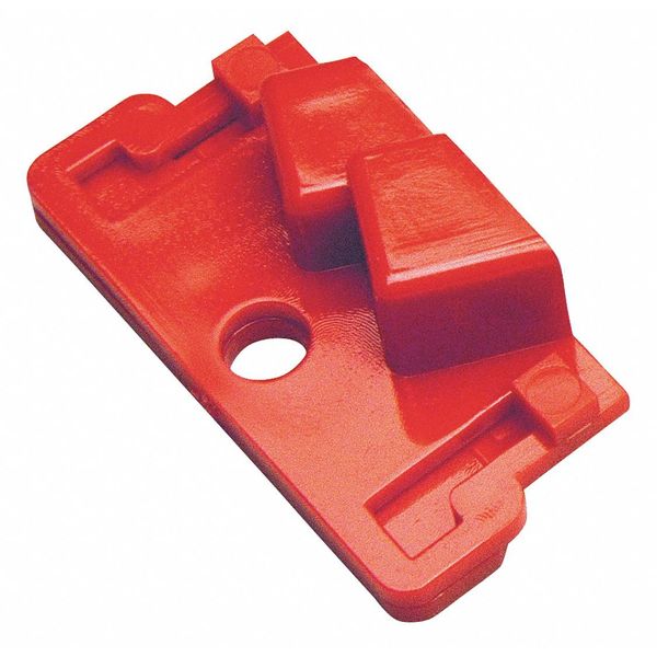 Circuit Breaker Lockout, Red, 4-1/2