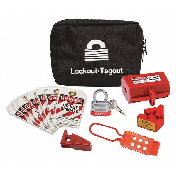 Portable Lockout Kit, Gray, 5