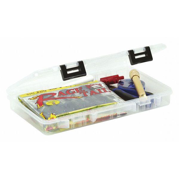 Storage Box with 1 compartments, Plastic, 1 57/64 in H x 8.9 in W