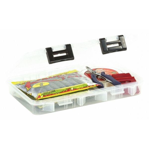 Storage Box with 1 compartments, Plastic, 1 3/4 in H x 7-1/4 in W