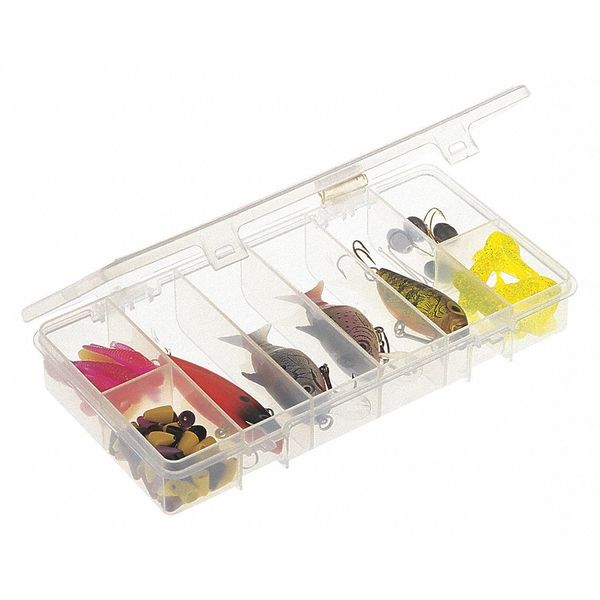 Compartment Box with 8 compartments, Plastic, 1 3/8 in H x 4-1/4 in W