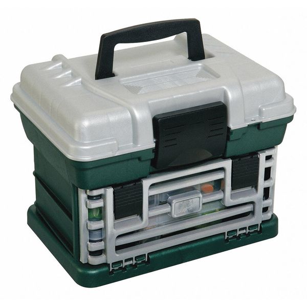 Adjustable Compartment Box with 6 to 42 compartments, Plastic, 9 3/4 in H x 10 in W