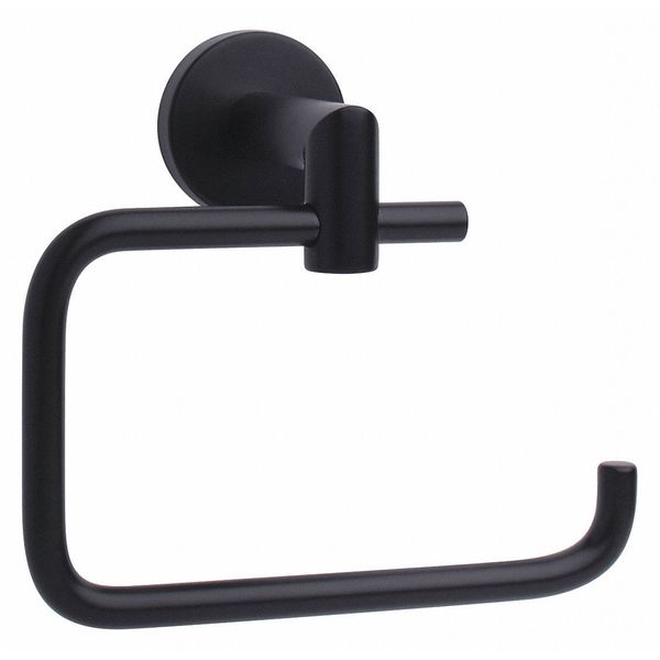 Toilet Paper Holder, Black, 6-3/4