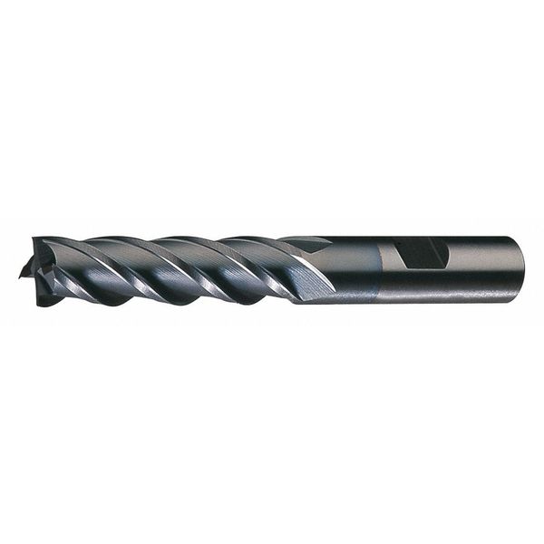 4-Flute PM+â¢ HSS-E Square CC Single Finishing End Mill Cleveland PM-4-TC TiCN 3/8x3/8x3/4x2-1/2
