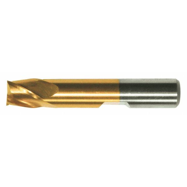 4-Flute PM+â¢ HSS-E Square CC Single Finishing End Mill Cleveland PM-4-TN TiN 3/4x3/4x3/4x3