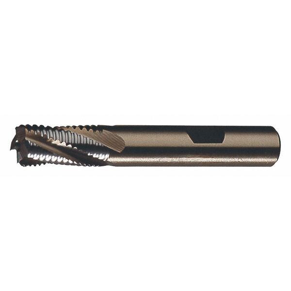 5-Flute PM+â¢ HSS-E Square CC Single Course Roughing End Mill CTD PMRC Bright 1-1/4x1-1/4x2x4-1/2