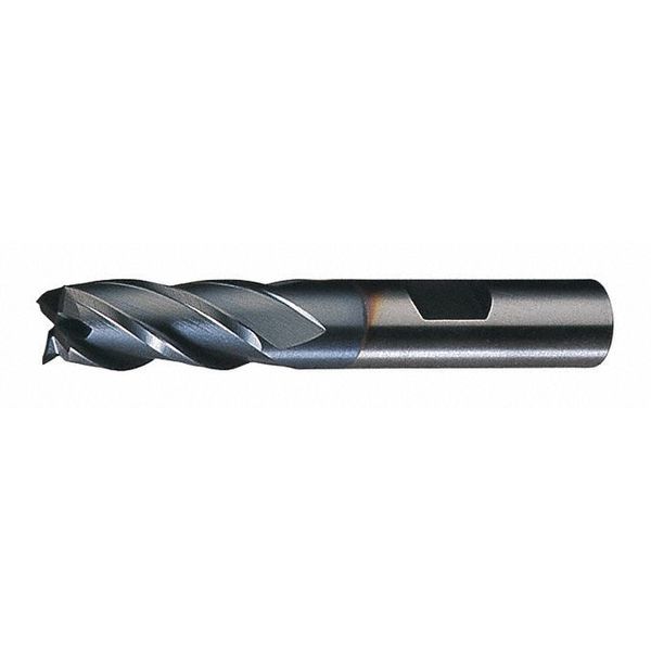4-Flute Cobalt 8% Square Single End Multi-Flute CenterCut CTD HGC-4C-TC TiCN 13/32x3/8x1-3/4x3-3/4