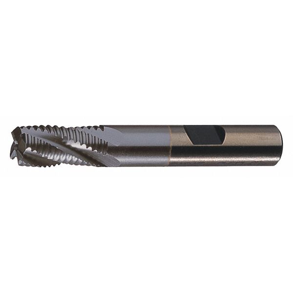 5-Flute PM+â¢ HSS-E Square CC Single Course Roughing End Mill CTD PMRC-TC TiCN 1x1x2x4-1/2