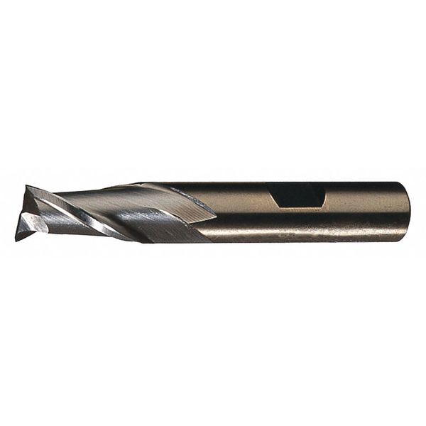 2-Flute Cobalt 8% Square Single-End CenterCut Finisher CTD HGC-2 Bright 23/64x3/8x9/16x2-1/2